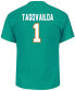 Men's Big and Tall Tua Tagovailoa Aqua Miami Dolphins Eligible Receiver Iii Name Number T-shirt Голубой, 3XB - фото #2