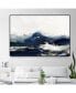 Фото #5 товара Water Oversized Framed Canvas, 60" x 40"