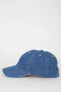 Unisex Nakışlı Dokuma Beyzbol Basketbol Şapkası B8021AX24SM