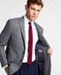 Фото #4 товара Men's Classic-Fit Stretch Plaid Sport Coat