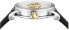 Фото #3 товара Versace Herren Armbanduhr V-CODE RESTYLING Palazzo schwarz, silber 43 mm VESN00222