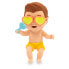 AMICICCI Baby Assortment 11 cm (Beach Time) Doll