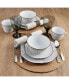 Isabella 16-PC Dinnerware Set, Service for 4