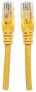 Фото #11 товара Intellinet Network Patch Cable - Cat6 - 1m - Yellow - CCA - U/UTP - PVC - RJ45 - Gold Plated Contacts - Snagless - Booted - Lifetime Warranty - Polybag - 1 m - Cat6 - U/UTP (UTP) - RJ-45 - RJ-45