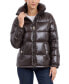 ფოტო #3 პროდუქტის Women's Hooded Puffer Coat, Created for Macy's