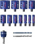 Фото #1 товара Bosch Bosch hole saw Tough material set 14 pieces - 2608900447 EXPERT RANGE