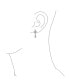 ფოტო #3 პროდუქტის Art Deco Style Cubic Zirconia AAA CZ Statement Dangle Leaf Teardrop Formal Teardrop Chandelier Clip On Earrings Wedding Prom Rhodium Plated