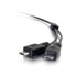 Фото #4 товара C2G 81709 - 0.25 m - USB A - 2 x Micro-USB B - USB 2.0 - Male/Male - Black