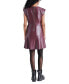 Фото #2 товара Women's Faux-Leather Beckett Dress