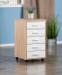 Фото #8 товара Kenner 5 Drawers Mobile Storage Cabinet