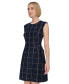 ფოტო #4 პროდუქტის Women's Jewel-Neck Sleeveless A-Line Dress