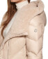 ფოტო #4 პროდუქტის Women's Faux-Fur-Lined Hooded Down Puffer Coat