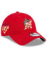 Women's Red Miami Marlins 2023 Fourth of July 9TWENTY Adjustable Hat