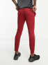 Gym King Fundamental lightweight poly jogger in red
