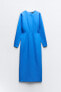 Фото #12 товара Платье средней длины ZARA Crepe
