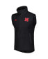 ფოტო #4 პროდუქტის Men's Black Nebraska Huskers Full-Zip Vest