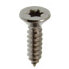 Фото #1 товара EUROMARINE ISO 14586 A4 5.5x25 mm Countersunk Head Torx Screw