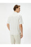Фото #4 товара Рубашка мужская Koton Классический воротник с коротким рукавом и пуговицами