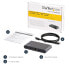 Фото #10 товара StarTech.com USB C Dock - 4K Dual Monitor HDMI Display - Mini Laptop Docking Station - 100W Power Delivery Passthrough - GbE - 2-Port USB-A Hub - USB Type-C Multiport Adapter - 3.3' Cable - Wired - USB 3.2 Gen 1 (3.1 Gen 1) Type-C - 100 W - 10,100,1000 Mbit/s - IEEE 8
