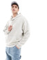 Фото #2 товара ASOS DESIGN essential oversized hoodie in acid wash grey