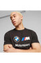 Фото #16 товара Bmw Mms Ess Logo Unisex Siyah Günlük T-shirt