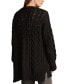 Women's Cable-Knit Long Cardigan