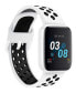 Air 3 Unisex Heart Rate White Strap Smart Watch 40mm