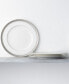 Фото #2 товара Summit Platinum Set of 4 Dinner Plates, Service For 4