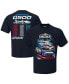 Фото #1 товара Men's Navy 2023 Daytona 500 Two Spot T-shirt