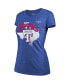 Фото #2 товара Women's Threads Royal Texas Rangers 2023 World Series Champions Local Ground Rules Roster Tri-Blend T-shirt