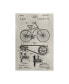 Фото #1 товара Alicia Ludwig Patent-Bicycle Canvas Art - 15.5" x 21"