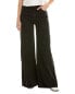 Mother Denim Snacks! The Sugar Cone Heel Licorice Wide Leg Jean Women's Black 23