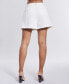 ფოტო #2 პროდუქტის Women's Pleated High Rise Shorts