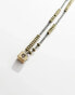 Classics 77 beaded doodle pendant necklace in gold