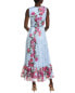 Фото #2 товара Maison Tara Printed Lace Maxi Dress Women's