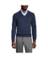 Фото #1 товара Men's School Uniform Cotton Modal V-neck Sweater