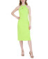 ფოტო #4 პროდუქტის Halter-Neck Sleeveless Sheath Dress