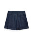 ფოტო #2 პროდუქტის Big Girls Pleated Cotton Denim Skirt