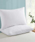 2-Pack Medium Soft Goose Down and Feather Gusseted Pillow, Standard