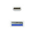 Фото #3 товара Универсальный кабель USB-C-USB NANOCABLE 10.01.4002-W Белый 2 m