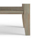 Acadian Solid Wood Narrow Side Table