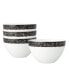 Фото #1 товара Rill 4 Piece Cereal Bowl Set , Service for 4