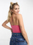 Фото #3 товара Pimkie seamless cross back cami body in pink