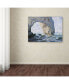 Monet 'The Manneporte' Canvas Art - 32" x 24" x 2"