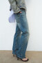 Trf boyfriend low-rise jeans