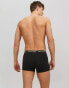 Jack & Jones 2 pack trunks in black