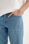 Slim Fit Jean Bermuda C2692AX24SM