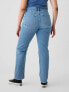 Фото #6 товара High Rise Rigid '90s Straight Jeans