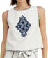 Фото #1 товара Women's Dawson Whipstitched Embroidered Top