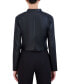 ფოტო #2 პროდუქტის Women's Faux-Leather Fitted Jacket